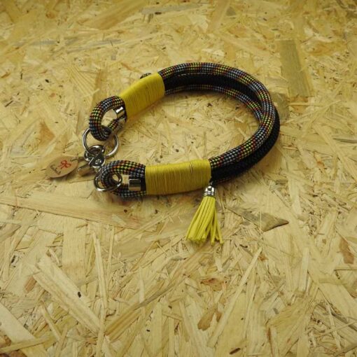 Kletterseil Halsband einzelstück handarbeit