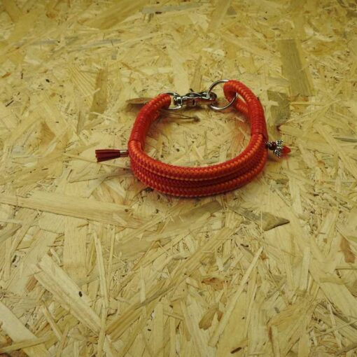 Kletterseil Halsband einzelstück handarbeit