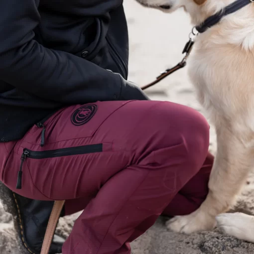 DOGCOACH Hose Unisex, burgund